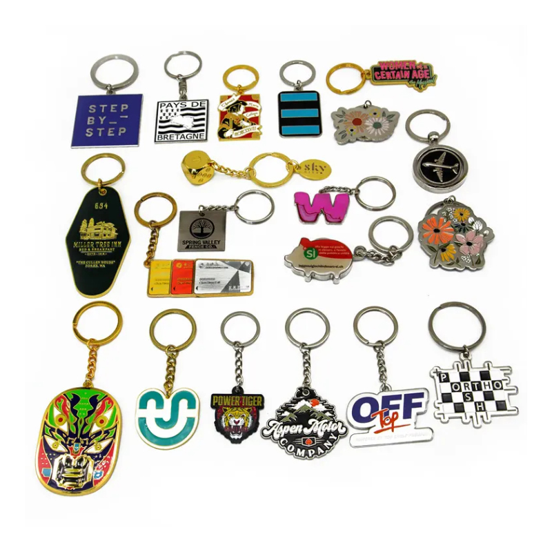 Metal keychain